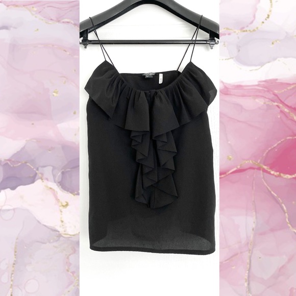 H&M | Dressy Ruffle Tank Top - Picture 2 of 8